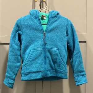 L.L. Bean Vibrant Blue Kids Insulated Hoodie